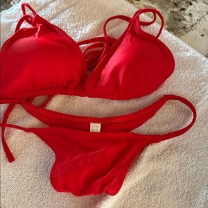 Red Women's Bikini Set - new without tags